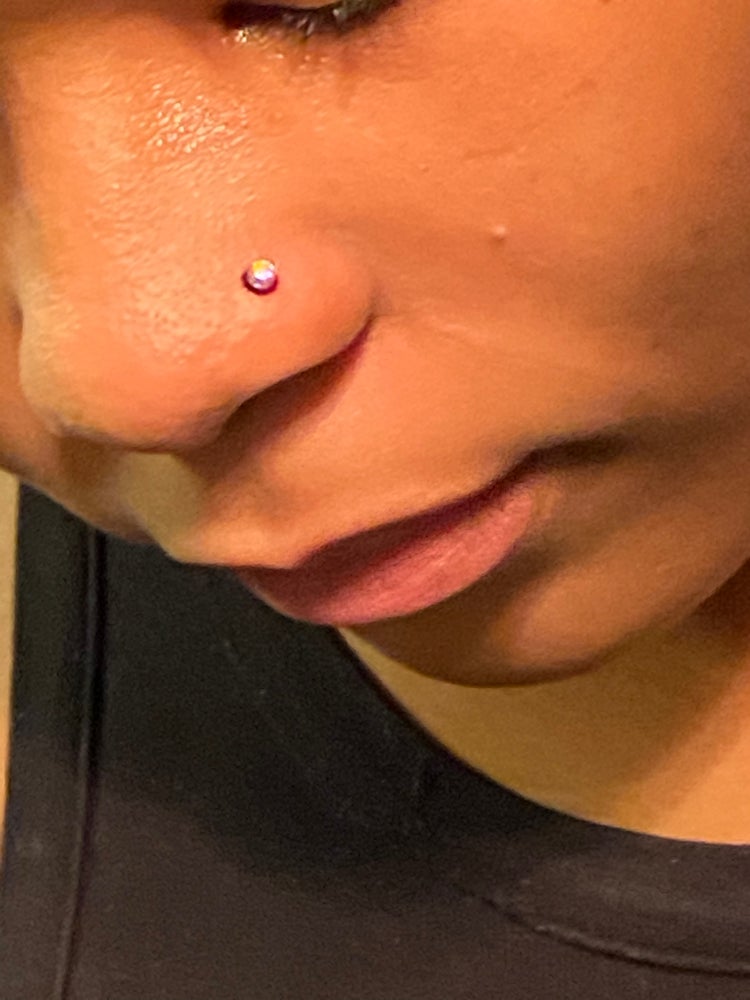 Nose piercing
